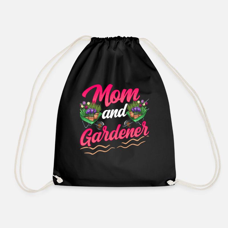 Mutter Und Gärtnerin Gartenbau Garten Mama - Turnbeutel - Schwarz
