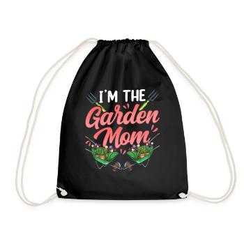 Je suis La Maman Jardin Mère Horticulture Jardinier - Sac de sport léger - noir - Devant