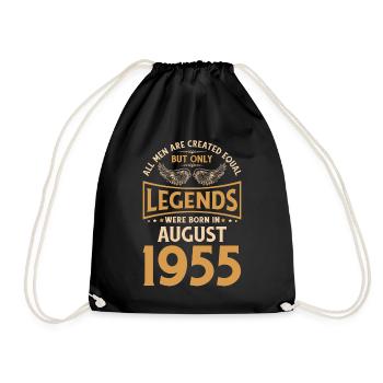 Anniversaire Les légendes ont été gebo en août 1955 - Sac de sport léger - noir - Devant