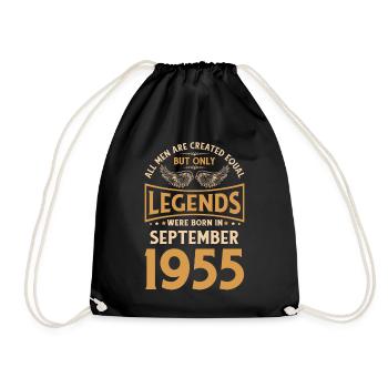 Birthday The legends were published in September 1955 g - Drawstring Bag - black - Front