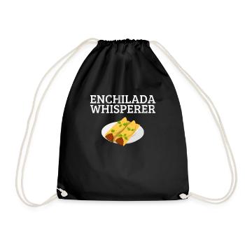 Enchilada Whisperer, enchiladas - Turnbeutel - Schwarz - Vorne
