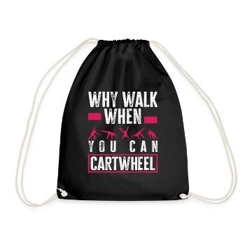 Gymnstik Turner Turner Gift - Drawstring Bag - black - Front