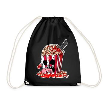Film d’horreur Film d’horreur Popcorn Cadeau - Sac de sport léger - noir - Devant