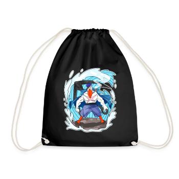 Mouette - Sac de sport léger - noir - Devant