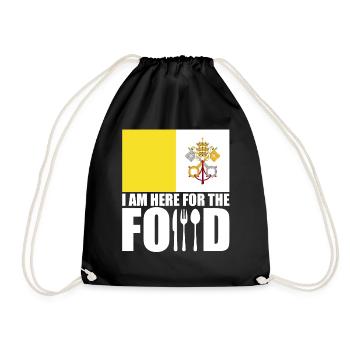 Souvenir de voyage de vacances de la Cité du Vatican - Sac de sport léger - noir - Devant