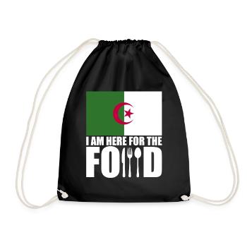 Souvenir de voyage de vacances en Algérie - Sac de sport léger - noir - Devant