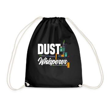Concierge d’école Dust Whisperer - Sac de sport léger - noir - Devant