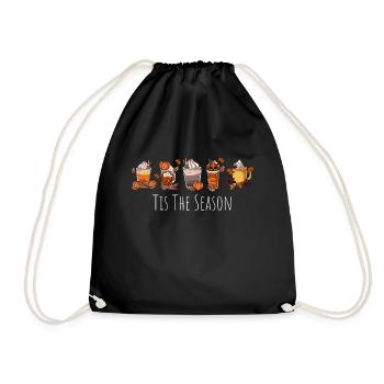 Café Latte Macchiato - Sac de sport léger - noir - Devant