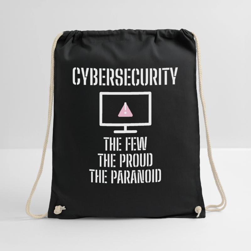 Cybersecurity - IT Security Computer Scientists Drawstring Bag