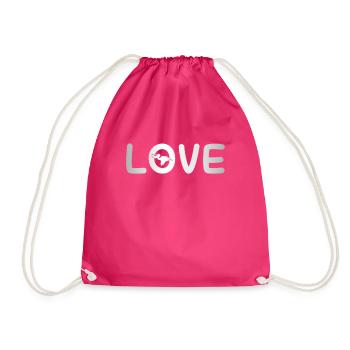 Pelikan Amour - Sac de sport léger - fuchsia - Devant