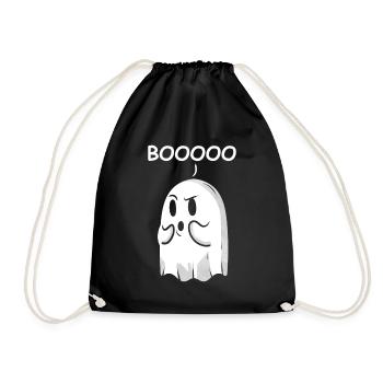 Boo Booooo dit le fantôme à Halloween - Sac de sport léger - noir - Devant
