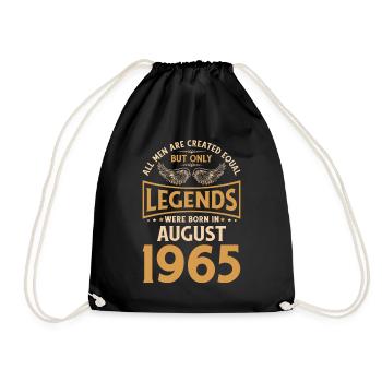 Anniversaire Les légendes ont été gebo en août 1965 - Sac de sport léger - noir - Devant