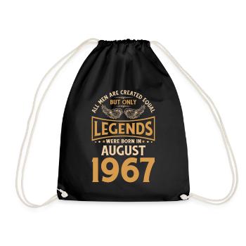 Anniversaire Les légendes ont été gebo en août 1967 - Sac de sport léger - noir - Devant