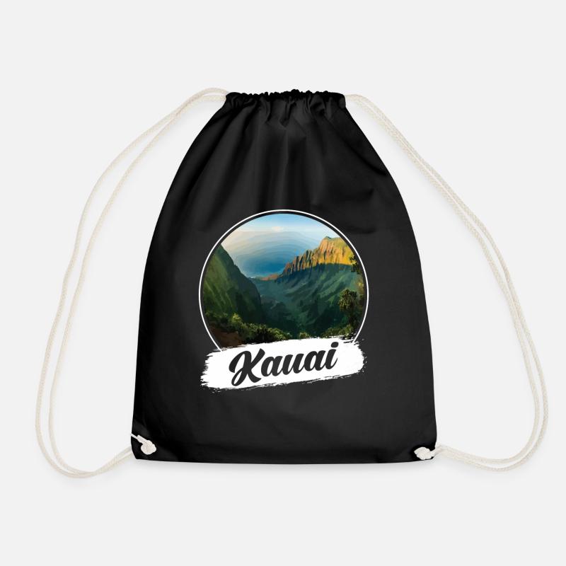Kauai Souvenir - Sac de sport léger - noir