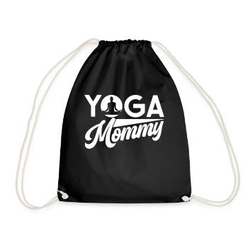 Yoga MamanMon Hobby Maman Mère - Sac de sport léger - noir - Devant