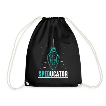 Enseignant spéducateur Éducation de l’enfance en difficulté Éducation de l’enfance en difficulté - Sac de sport léger - noir - Devant