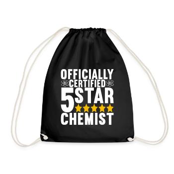 Chimiste chimiste - Sac de sport léger - noir - Devant