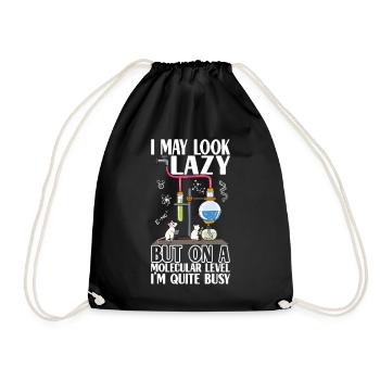 Chimiste chimiste - Sac de sport léger - noir - Devant