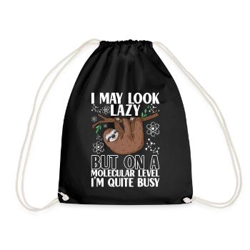 Chemistry Chemist - Drawstring Bag - black - Front