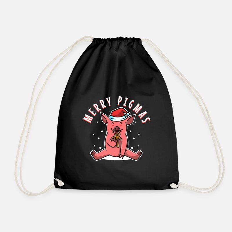 Merry Pigmas - Turnbeutel - Schwarz