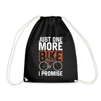 Drôle de vélo de route Cyclisme - Sac de sport léger - noir - Devant