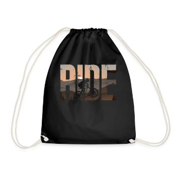 Enduro VTT VTT Équitation - Sac de sport léger - noir - Devant