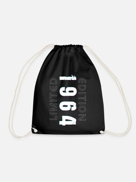 Édition Limitée Année de Naissance 1964 Cadeau Hommes - Sac de sport léger - noir
