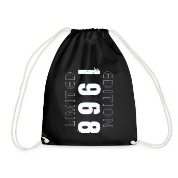 Édition Limitée Année de Naissance 1968 Cadeau Hommes - Sac de sport léger - noir - Devant