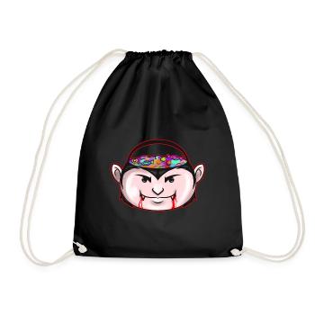 Sweets Bucket Scary Vampire Collecting On - Turnbeutel - Schwarz - Vorne