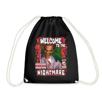Horror Movie, Horror Movie, Nightmare Movie Movie - Drawstring Bag - black - Front