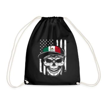 Mexique Fier Amérique mexicaine États-Unis - Sac de sport léger - noir - Devant