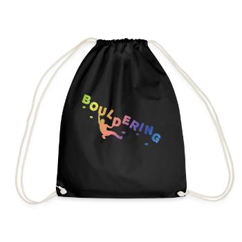 Bloc, escalade Escalade libre Salle d’escalade - Sac de sport léger - noir - Devant