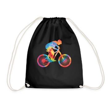 Enduro VTT VTT Équitation - Sac de sport léger - noir - Devant