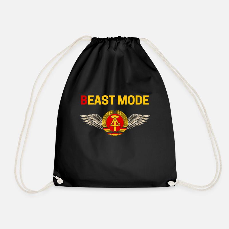 Ostdeutschland Geschenk Osten Ossi DDR Ostalgie - Turnbeutel - Schwarz