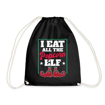 Movie Lovers Cinema Film Projector Movie Lovers - Drawstring Bag - black - Front