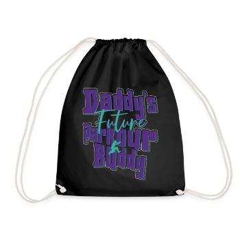 Parkour Free Running Traceur Enfants - Sac de sport léger - noir - Devant