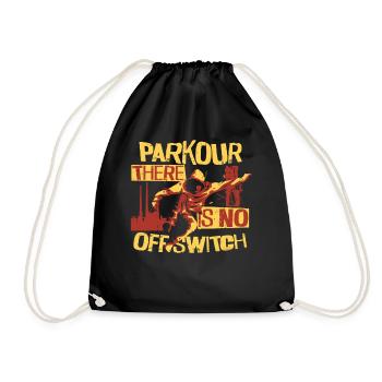 Parkour Free Running Traceur - Sac de sport léger - noir - Devant
