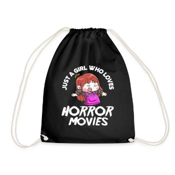 Film Girl Films d’horreur - Sac de sport léger - noir - Devant