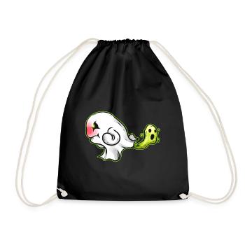 Ghost Farts A Spirit Fart Halloween - Turnbeutel - Schwarz - Vorne