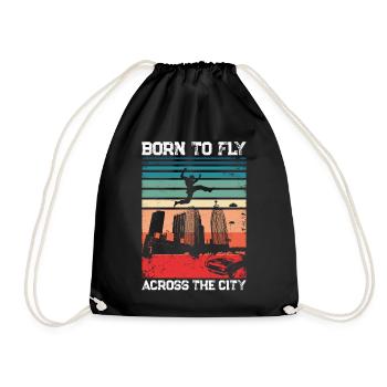 Parkour Free Running Traceur - Sac de sport léger - noir - Devant
