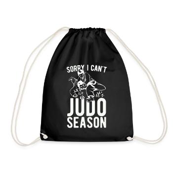 Sorry I Can't Judo Season Fighter Karate Training - Turnbeutel - Schwarz - Vorne