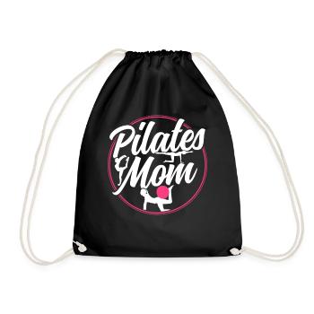 Pilates Mama Mami Mère Amante - Sac de sport léger - noir - Devant