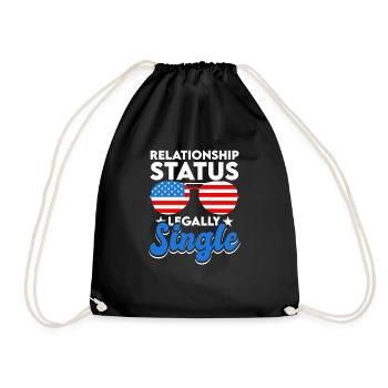 Séparation Divorcé Ex Femme Mari - Sac de sport léger - noir - Devant