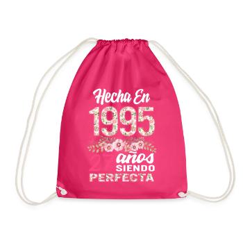Mujer 27 Cumpleaños Regalo Hecha En 1995, 27 Anos - Sac de sport léger - fuchsia - Devant