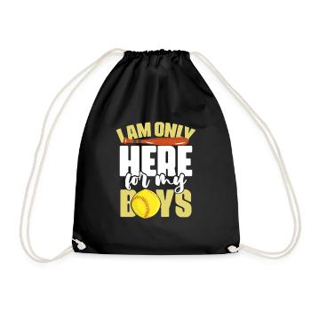Athlètes sportifs Joueur Mère Mère Vie - Sac de sport léger - noir - Devant