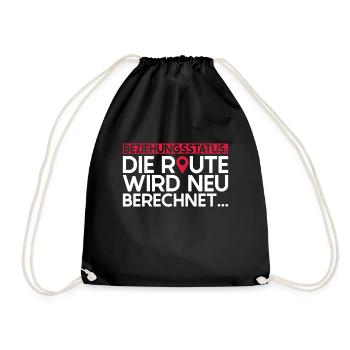 Scheidungsparty Scheidung Ex Frau Geschieden - Turnbeutel - Schwarz - Vorne