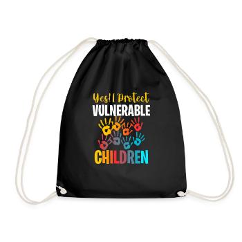 Travail de reconnaissance Bénévoles sociaux - Sac de sport léger - noir - Devant