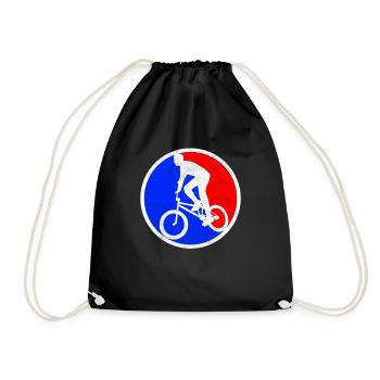 Logo bmx - Sac de sport léger - noir - Devant