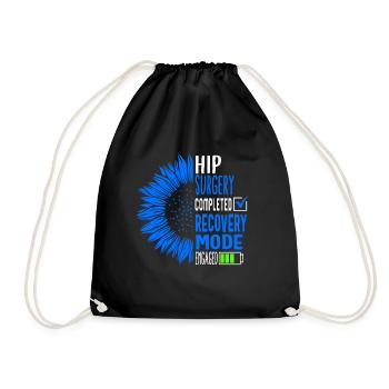 Chemise de chirurgie de la hanche, tee terminé de chirurgie de la hanche, - Sac de sport léger - noir - Devant