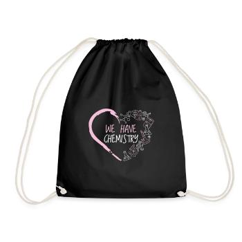 Science - We have chemistry - Drawstring Bag - black - Front